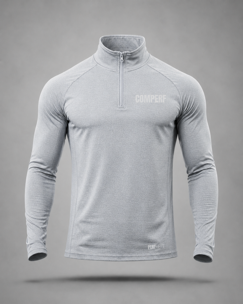 Comperf Perf-Fit grey 1/4 zip
