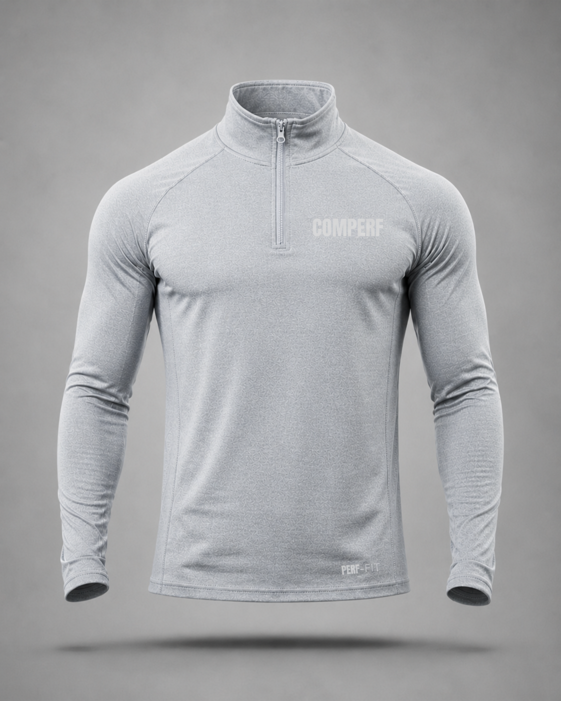 Comperf Perf-Fit grey 1/4 zip