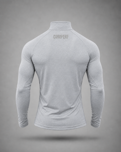 Comperf Perf-Fit grey 1/4 zip