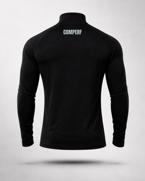 Comperf Perf-Fit black 1/4 zip